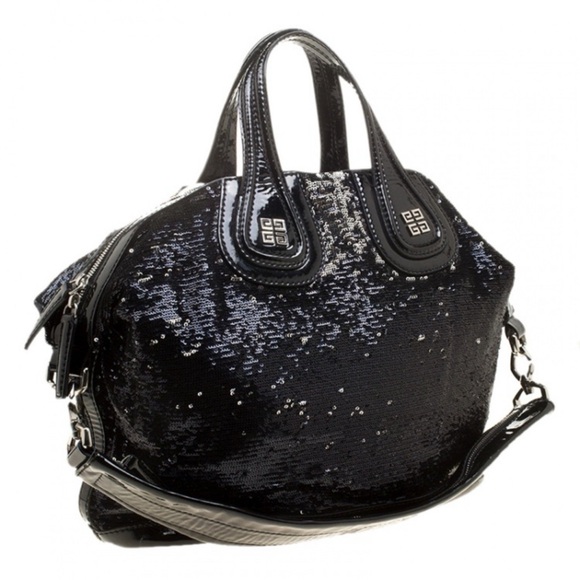 Givenchy Black Sequin and Patent Leather
Medium Nightingale Tote Bag
$985 $2,500 - Picture 3 of 13